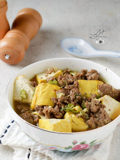 Foto resep Mun tahu daging cincang