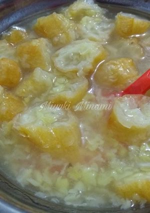 Foto resep Bubur gunting khas Singkawang (liuk theu san)