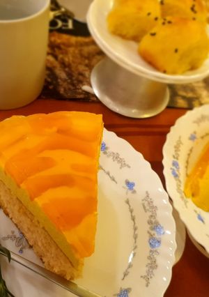 عکسی از دستور چیزکیک انبه😋