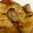 Pollo al ajillo Mariluz