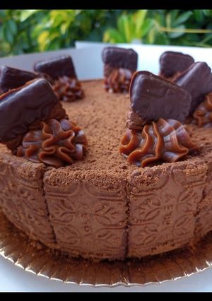 Una foto de Chocotorta
