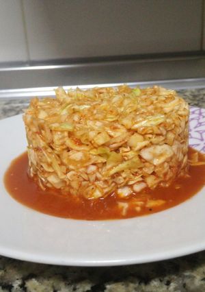 Una foto de Ensalada fresca de Col