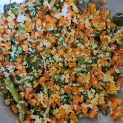 A picture of Carrot Beans poriyal.