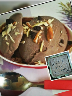चॉकलेट बनाना आइसक्रीम (Chocolate banana ice cream recipe in Hindi) रेसिपी मुख्य फोटो