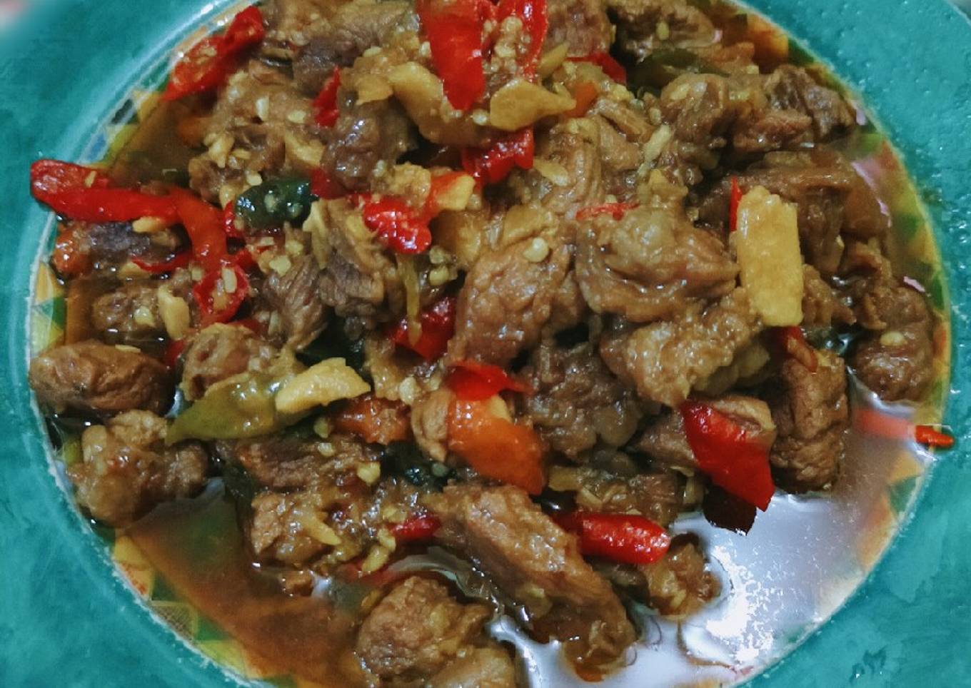 Oseng Daging Pedas
