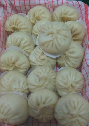 Foto resep Pao Kacang Tanah dan Bakpao Ayam Kecap