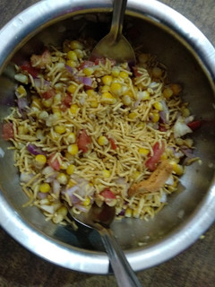 A picture of Corn chat.