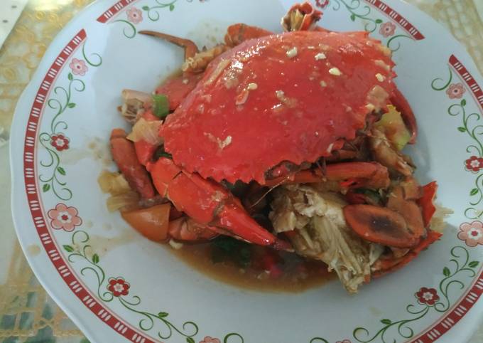 Resep Kepiting Saus Tiram Mentega, Bikin Ngiler