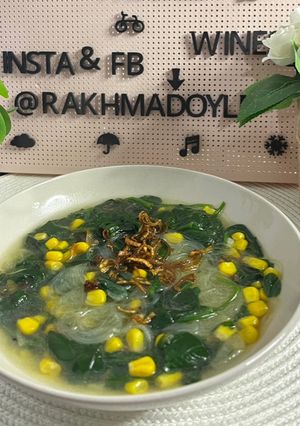 Foto resep Sayur Bayam Soun Praktis