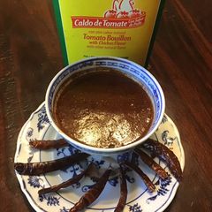 California Farm Easy Mexican Mole Poblano Sauce A picture of California Farm Easy Mexican Mole Poblano Sauce.
