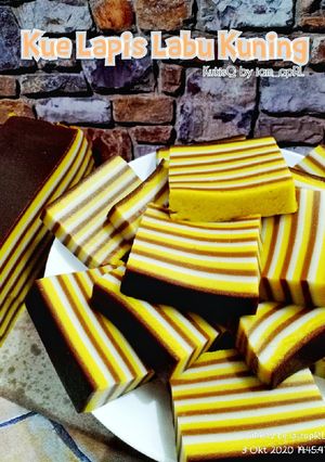 Foto resep 89* Kue Lapis Labu Kuning