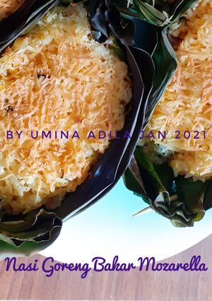 Foto resep Nasi Goreng Bakar Mozarella #AntiGTM