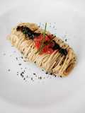 Cold angel hair pasta