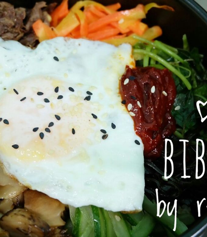 Foto resep Bibimbap / Nasi Campur Korea