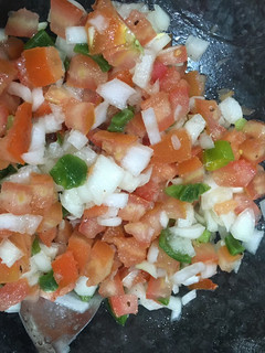 Una foto de Salsa criolla