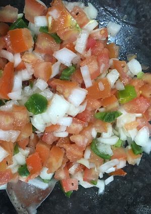 Una foto de Salsa criolla