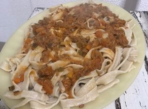 Una foto de Tagliatelles caseros 🍝