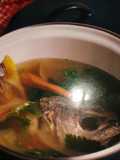 Sopa de pescado a lo scout
