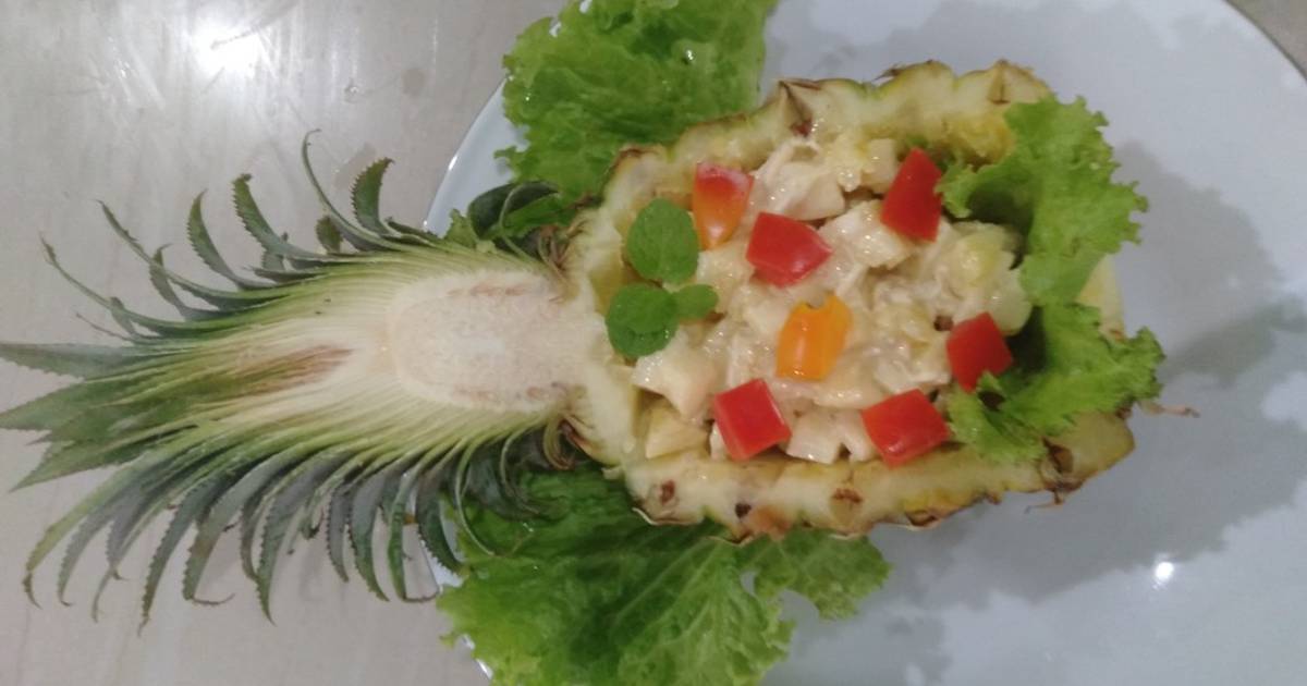 Resep Chicken Hawaiian Salad Oleh Rani Solehah Cookpad