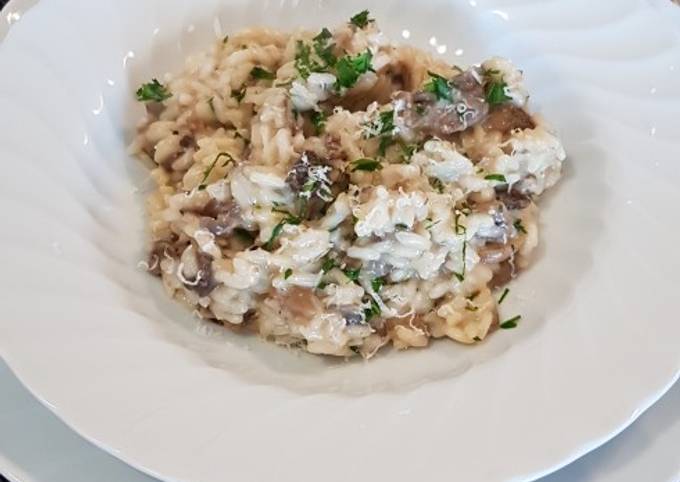 Ricetta di Preferito Risotto ai mix di funghi