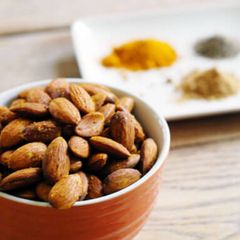A picture of Curried Almonds in Your Crock Pot.