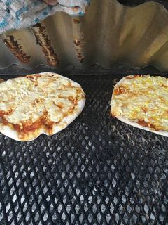 Una foto de Pizza a la parrilla