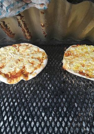 Una foto de Pizza a la parrilla