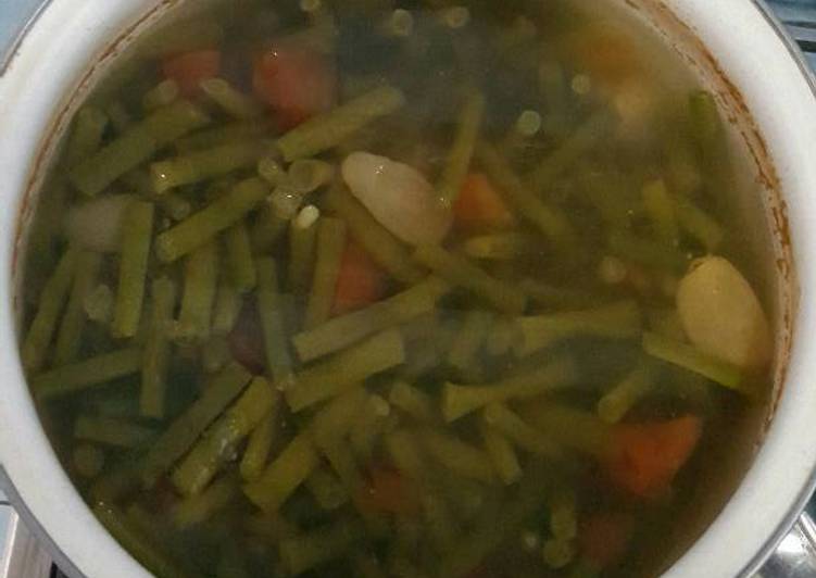 Sayur asem kacang panjang
