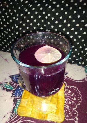 Foto resep 👩‍🍳 39. Teh Lemon Bunga Telang