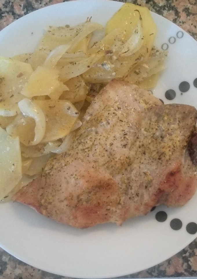 Una foto de Secreto de cerdo al horno