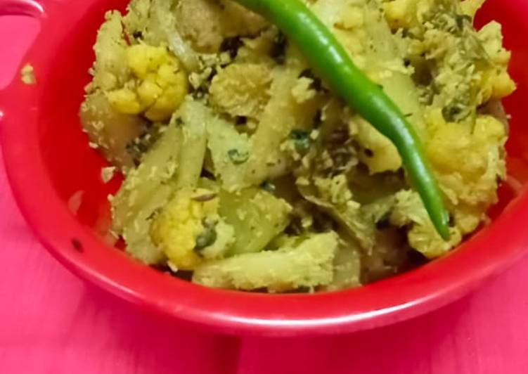 Simple Way to Make Appetizing Cauliflower stir fry