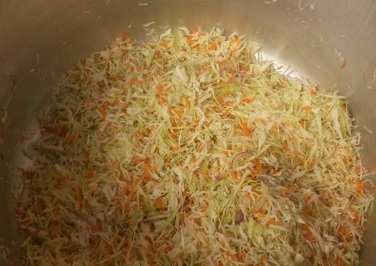 Steamed cabbage