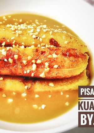 Foto resep Pisang bakar kuah gurih