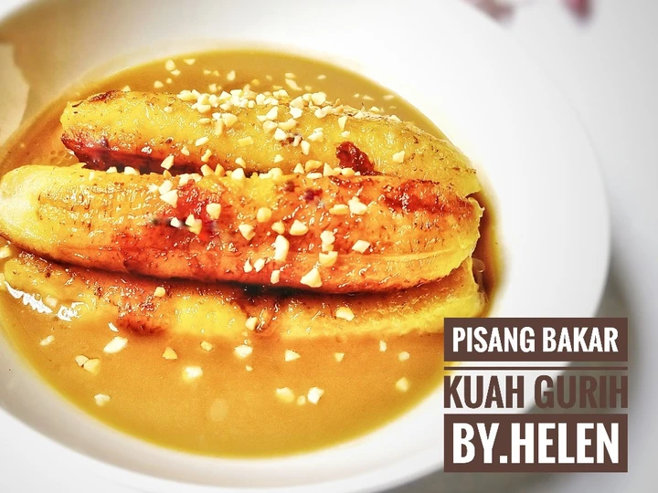 Langkah Gampang Membikin Resep Pisang bakar kuah gurih yang Uenak Anti Ribet, Bikin Ngiler