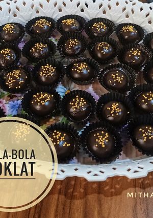 Foto resep Kue bola-bola coklat