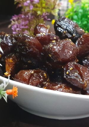 عکسی از دستور خرما دوشاب