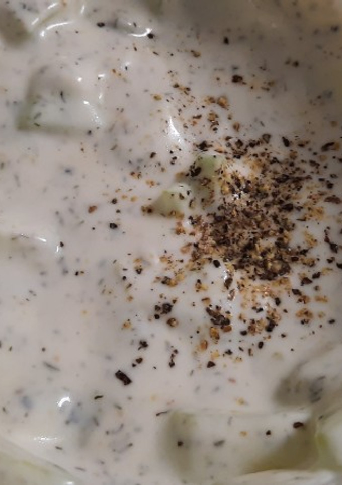 Una foto de Salsa de yogur