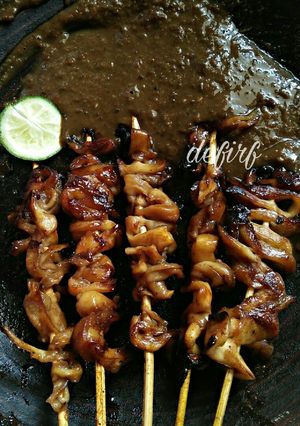 Foto resep Sate Jamur Bumbu Praktis