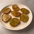 Courgette and feta fritters