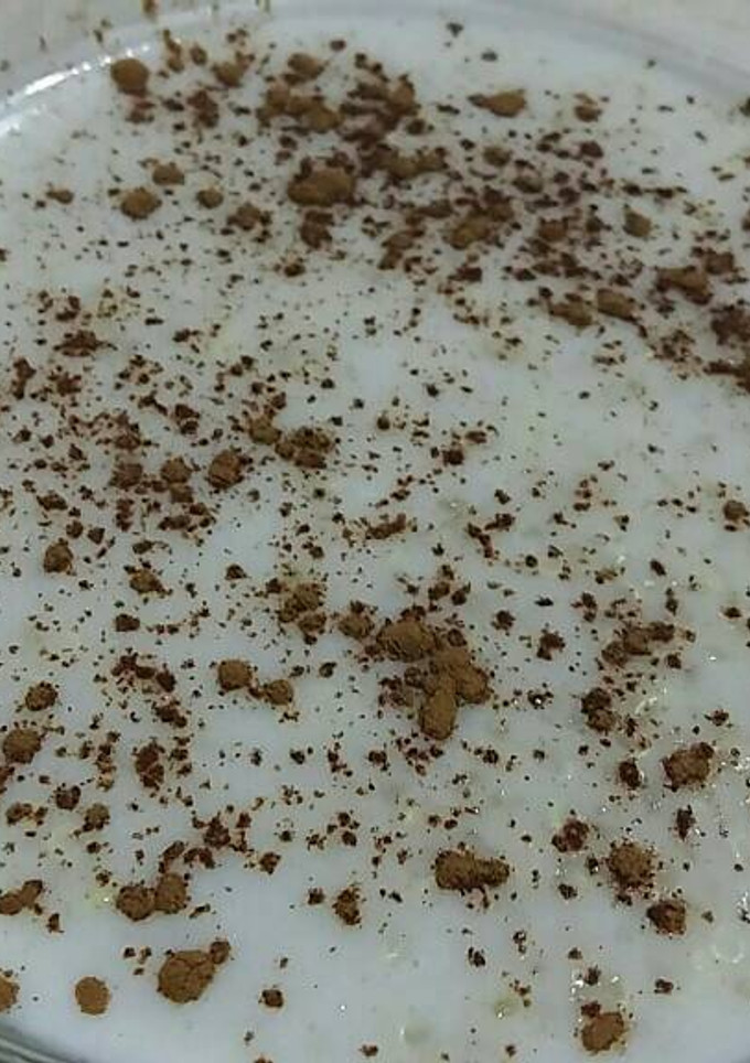 Una foto de Quinoa con leche de coco