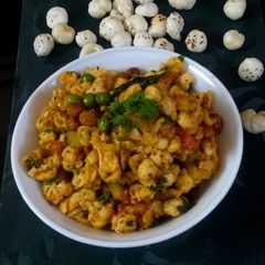 A picture of Makhana Poha.