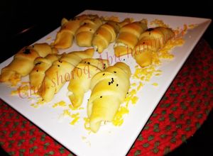 صورة لوصفة كروسان بجبنة ڤيتا واوريغانو 🥐🥐