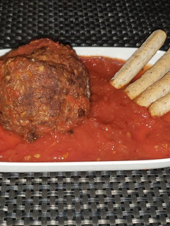Una foto de Albóndigas al horno con tomate