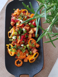 A picture of Chilli Paneer.