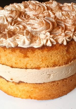Una foto de Torta Moka o de café desnuda
