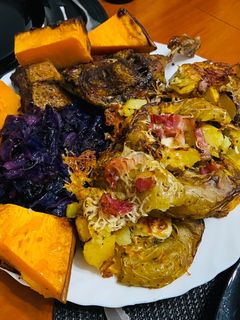 Narancsos gyömbéres kacsacomb recept fotója