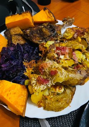 Narancsos gyömbéres kacsacomb recept fotója