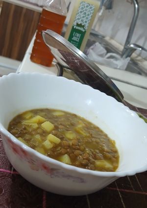 عکسی از دستور عدس