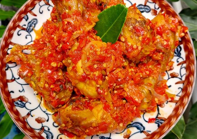 Resep 315 Ayam Balado Khas Minang Oleh Noona Hilda ️ Cookpad