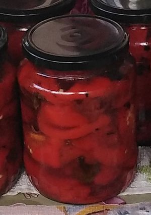 O poză a rețetei Ardei capia copți.
